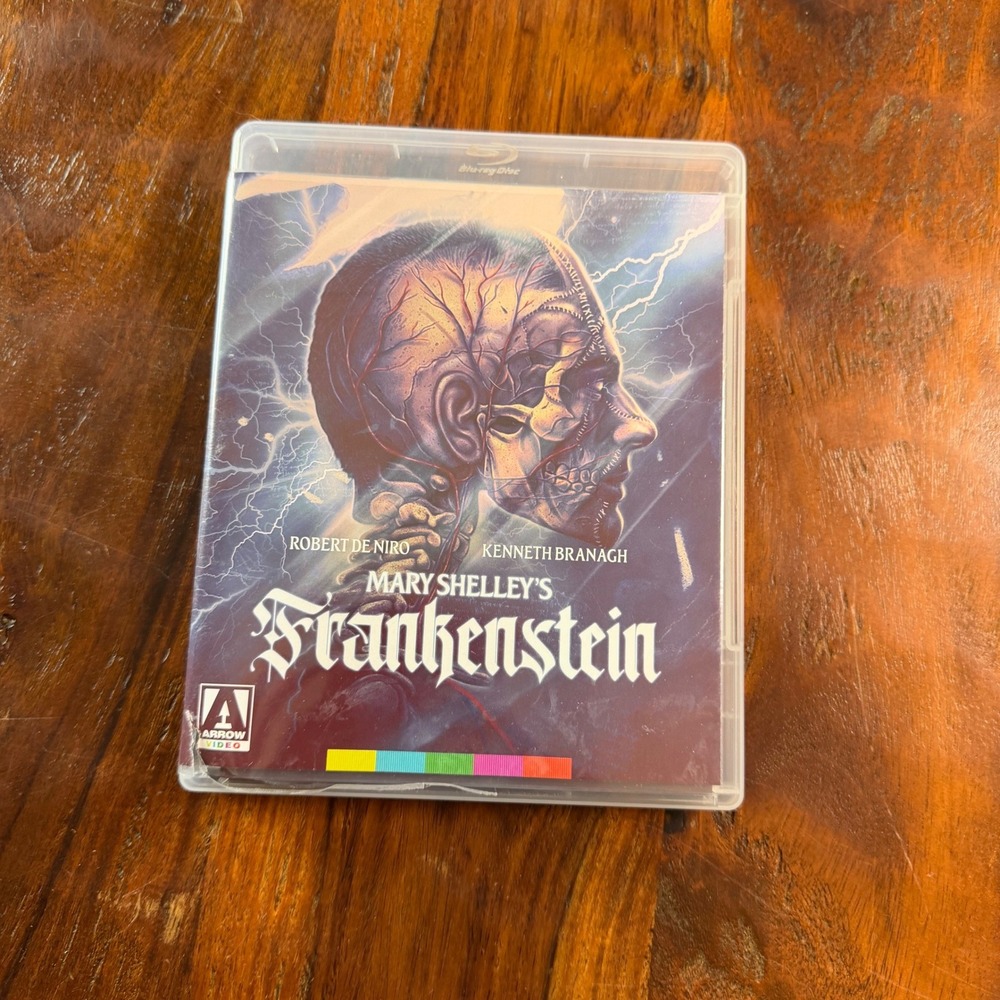 Mary Shelley's Frankenstein Blu-ray Arrow Video Special Edition Robert De Niro